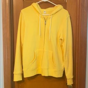 Yellow Hoodie Jacket